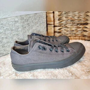 All Grey Chuck Taylor All Star Canvas Men's 6 and Womans 8